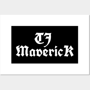 TJ Maverick Logo Posters and Art